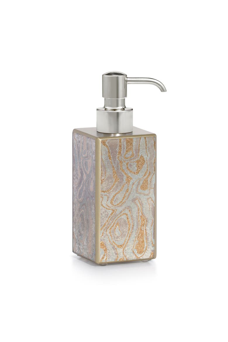 Marbella Pump Dispenser, Main, color, GOLD/SILVER-Pol Nick