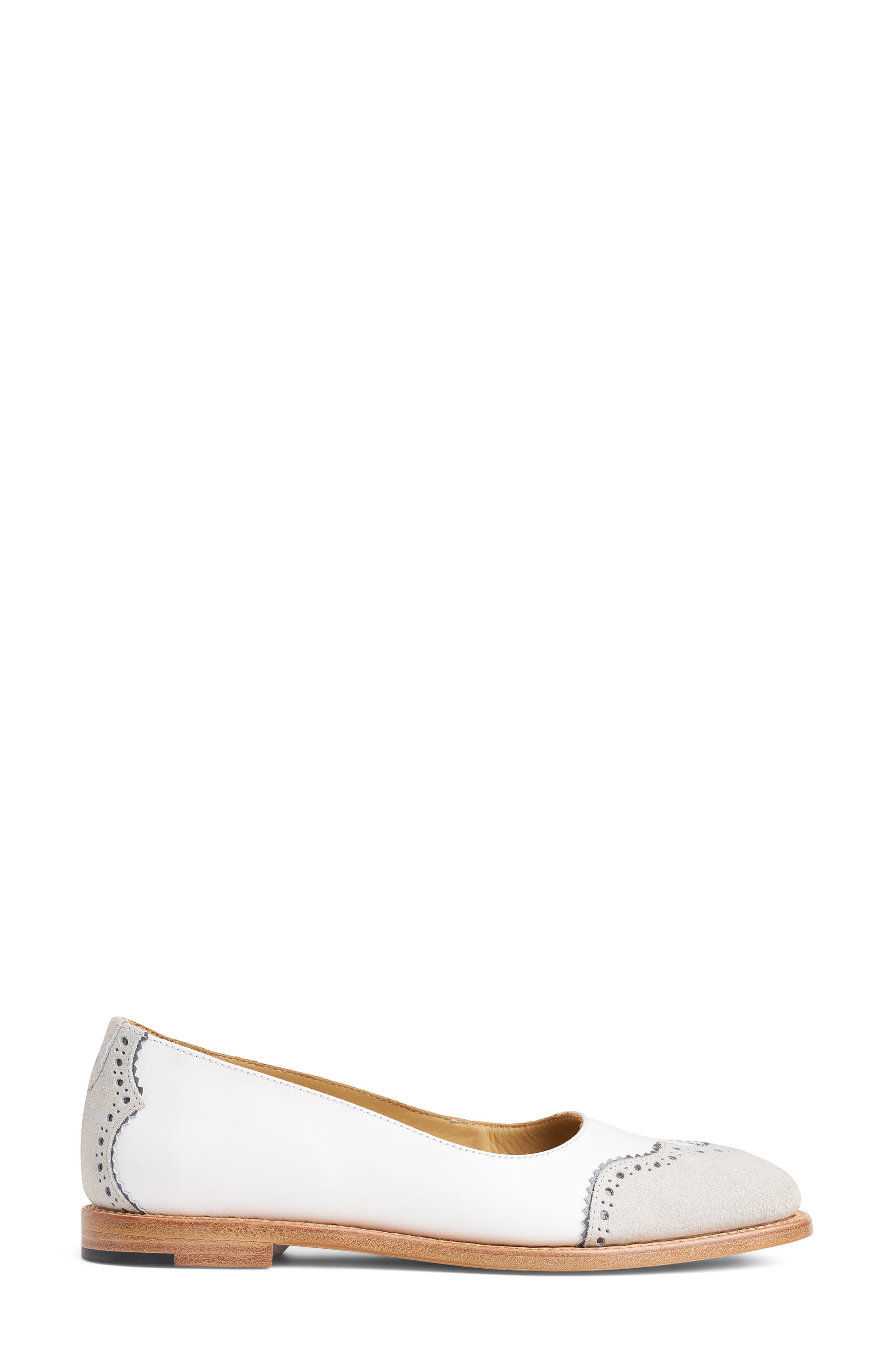 THE OFFICE OF US Miss Vera Ballet Flat, Alternate, color, Stone