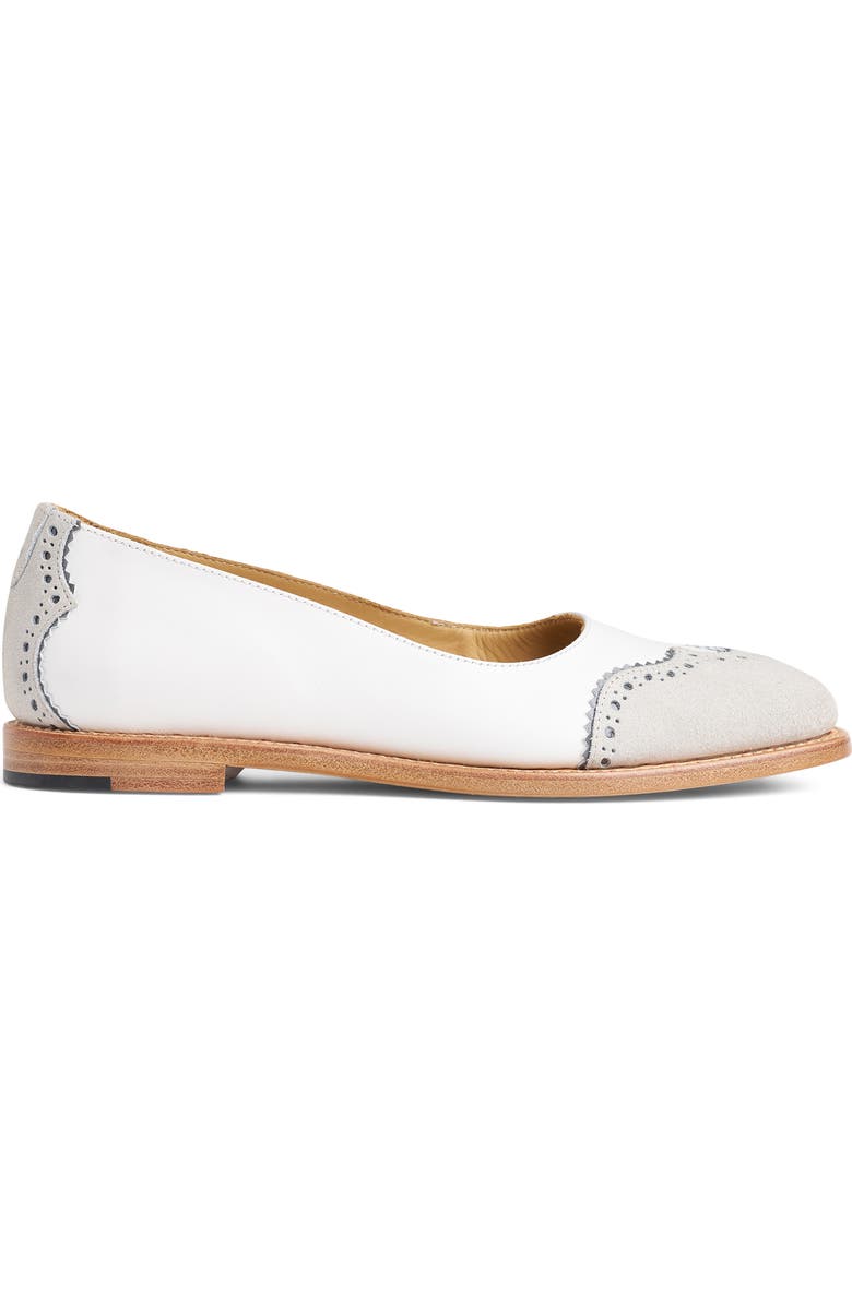 THE OFFICE OF US Miss Vera Ballet Flat, Alternate, color, Stone