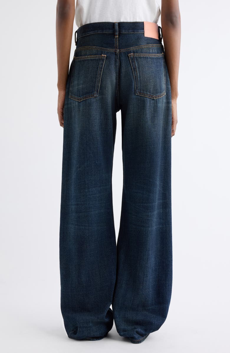 Acne Studios 2021F Regular Fit Denim Jeanes, Alternate, color,