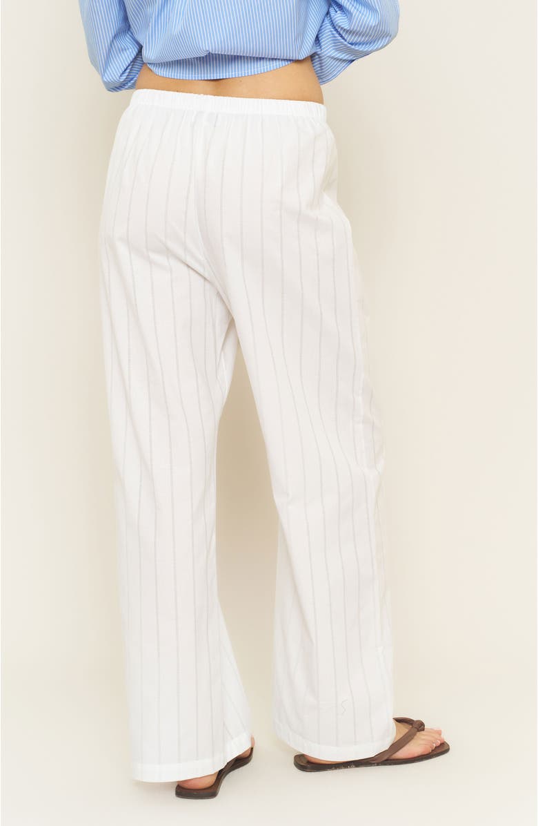 Whimsy + Row Marissa Pants, Alternate, color, White