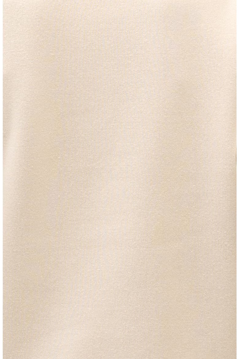 Lupita Side Stripe Fleece Pants, Alternate, color, OATMEAL/ TAPIOCA