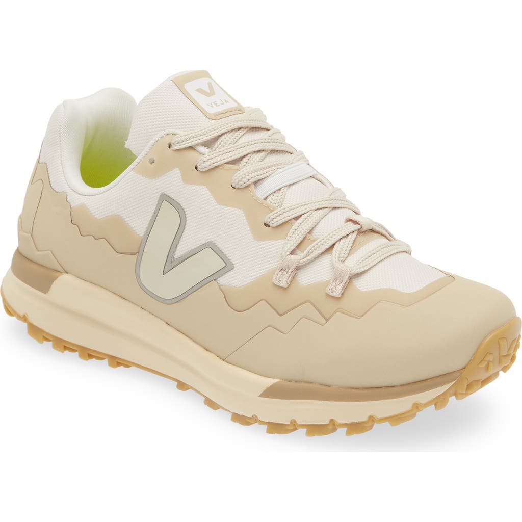 Veja X Fitz Roy Trek Water Repellent Trail Sneaker In Gravel Pierre Almond