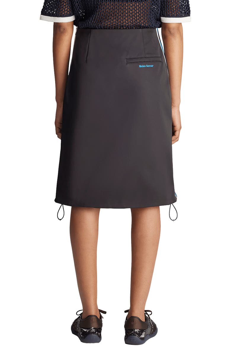 ADIDAS X WALES BONNER Satin Skirt, Alternate, color, Black
