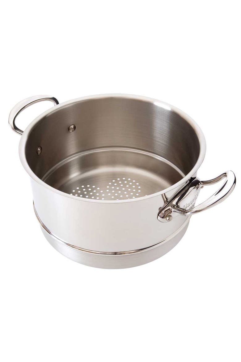 M'Cook 8 Inch Steel Steamer Insert, Main, color, Silver