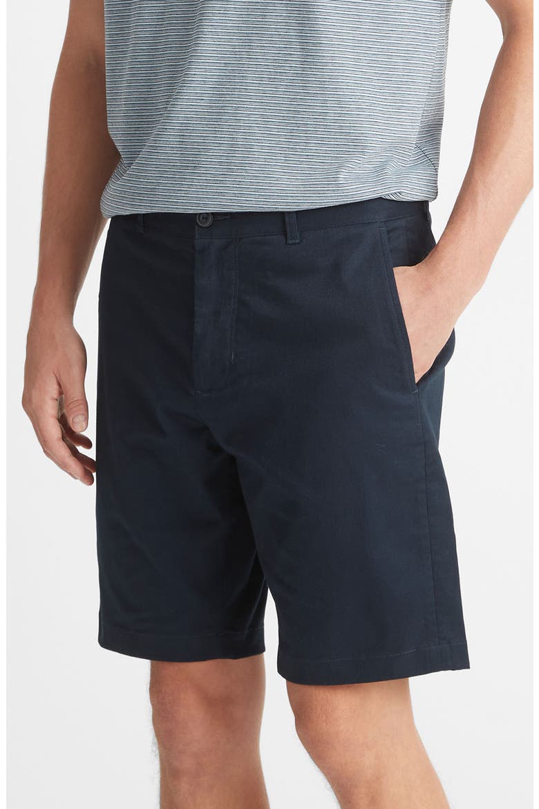 Griffith Twill Cotton Chino Shorts, Alternate, color, COASTAL BLUE