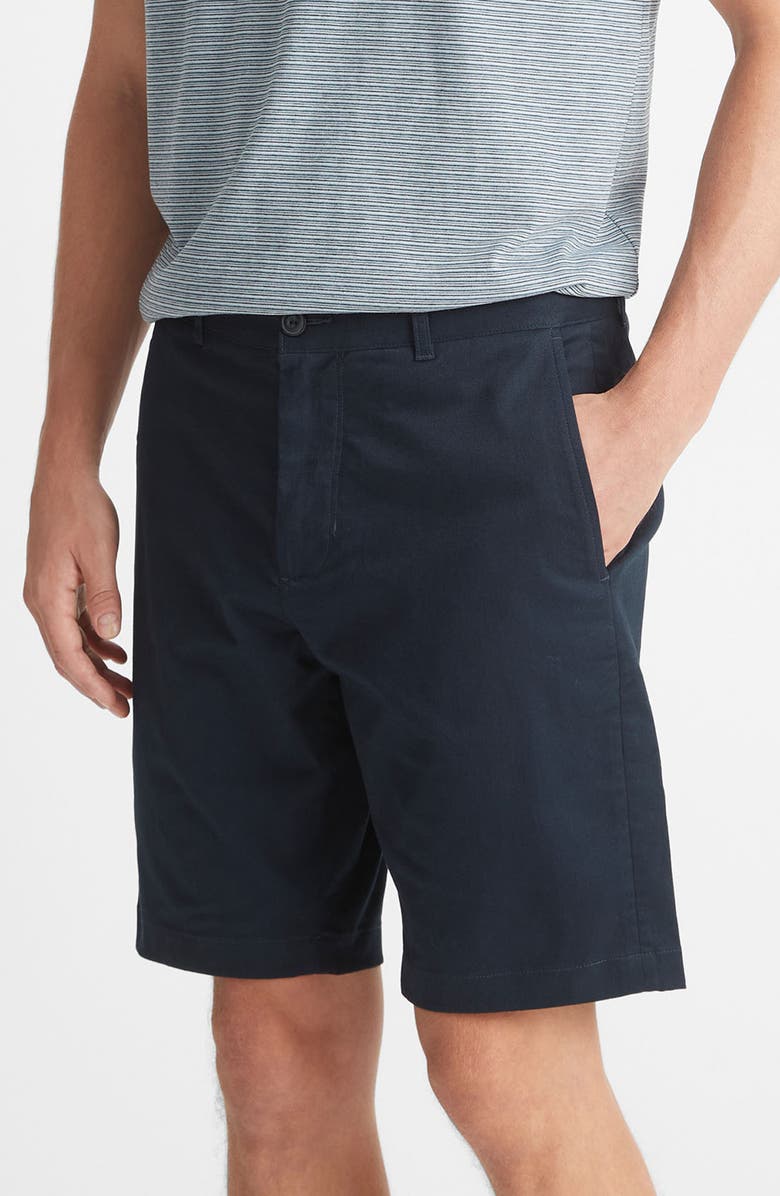 Vince Griffith Twill Cotton Chino Shorts, Alternate, color, Coastal Blue