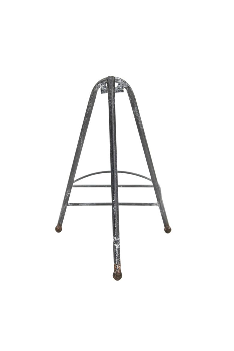 White Metal Easel, Alternate, color, White