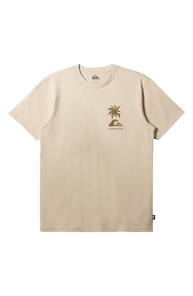 Quiksilver Tropical Breeze Organic Cotton Graphic T-Shirt, Alternate, color, 
