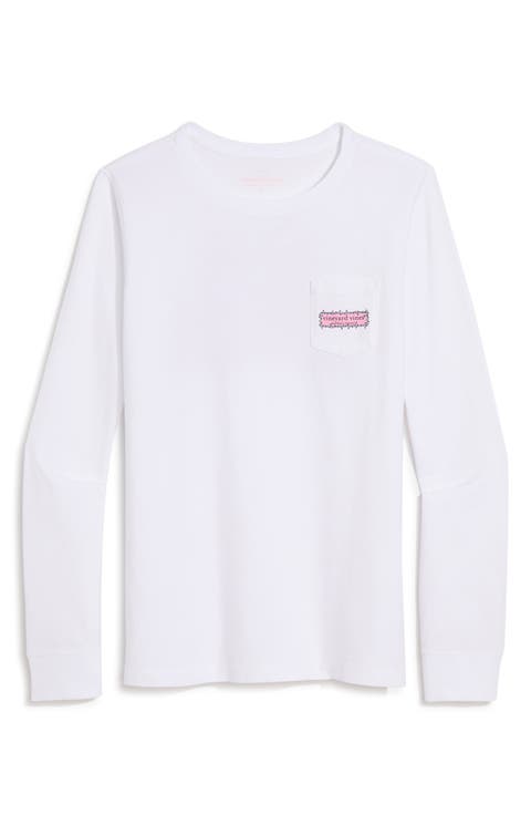 Holiday Dog Cotton Long Sleeve Graphic T-Shirt