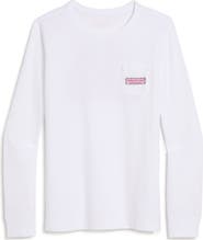 vineyard vines Holiday Dog Cotton Long Sleeve Graphic T-Shirt