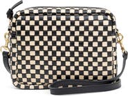 Clare V. Midi Sac Woven Leather Crossbody Bag