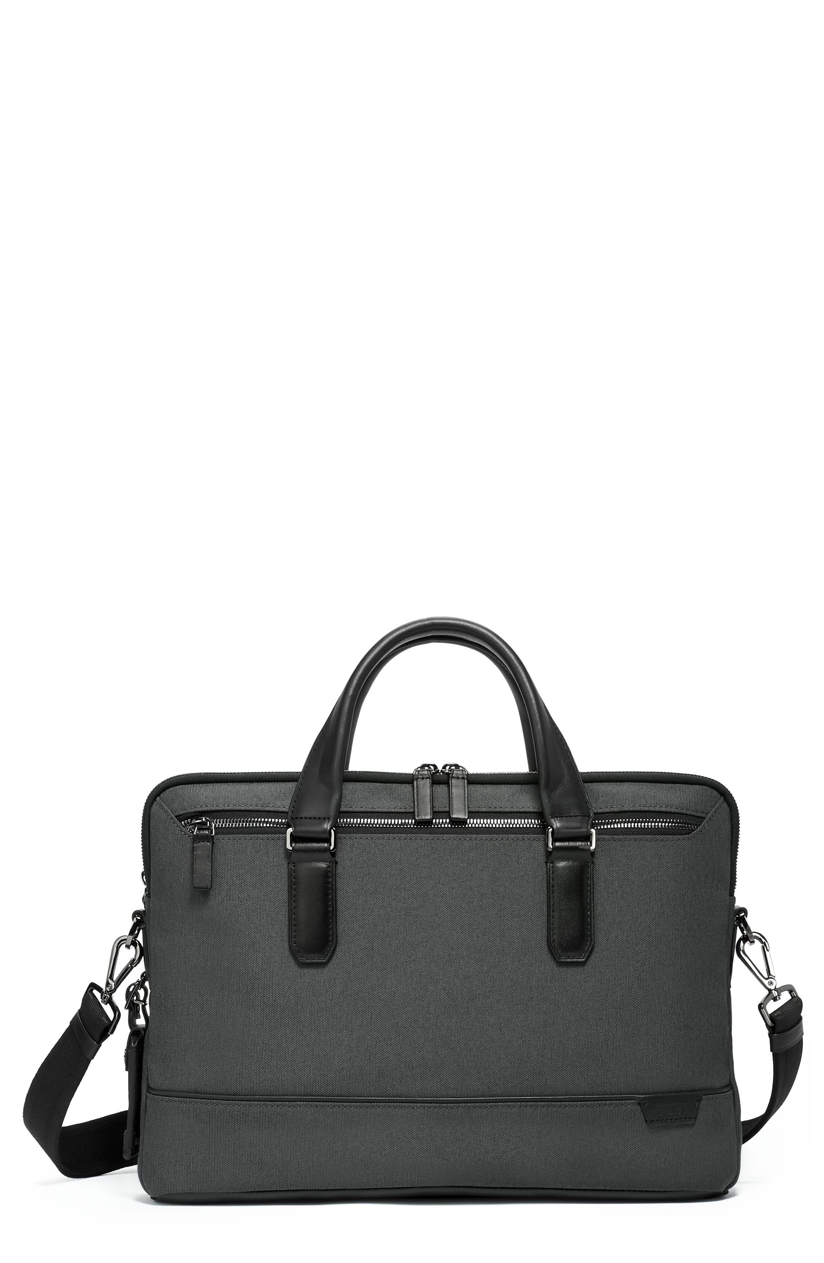 TUMI Sycamore Slim Briefcase, Main, color, 