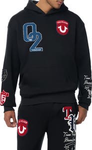 True Religion Logo Patch Hoodie