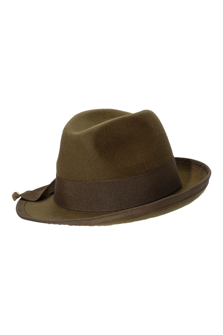 Wool Fedora, Main, color, LODEN