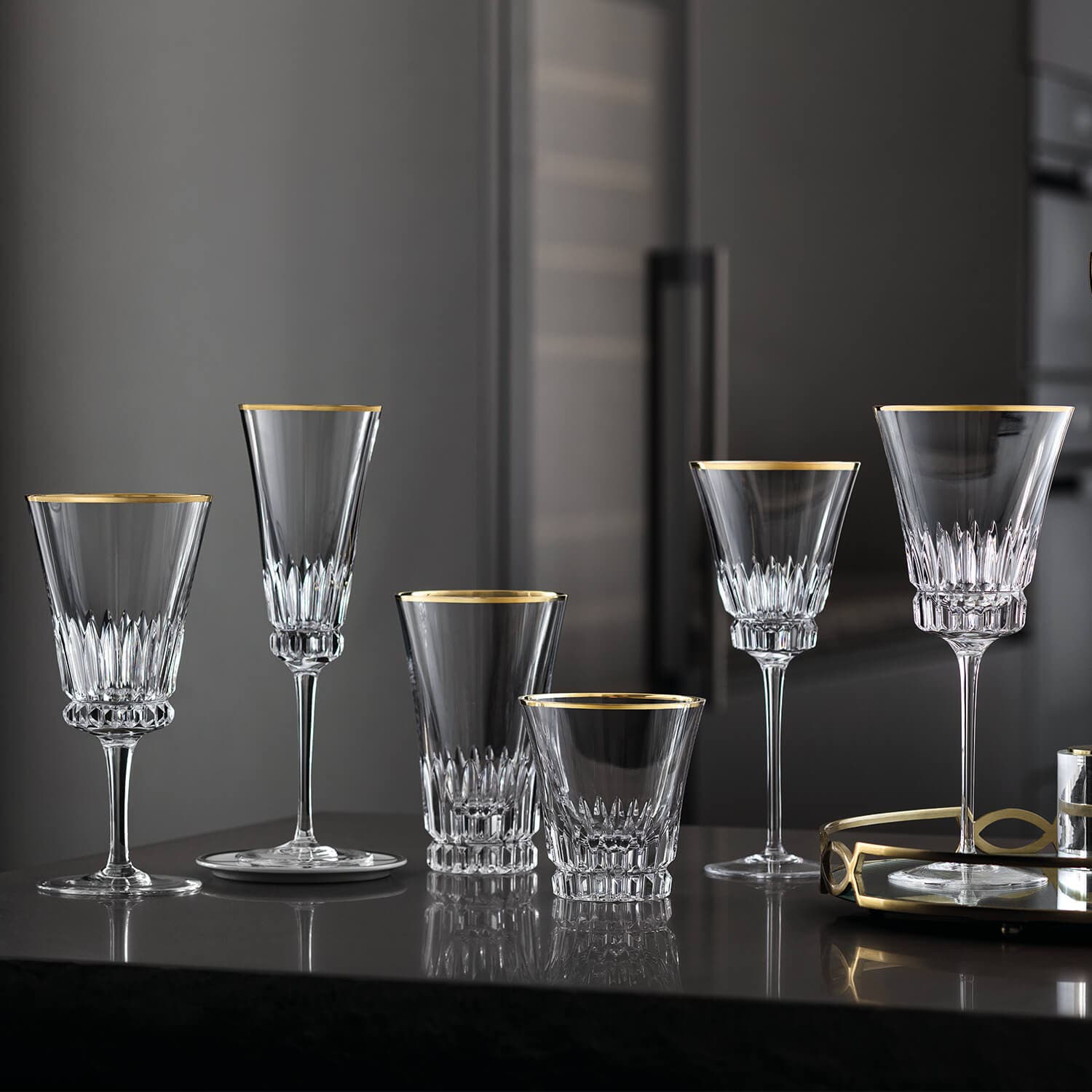 Villeroy & Boch Grand Royal Gold Flute Pair | Nordstrom