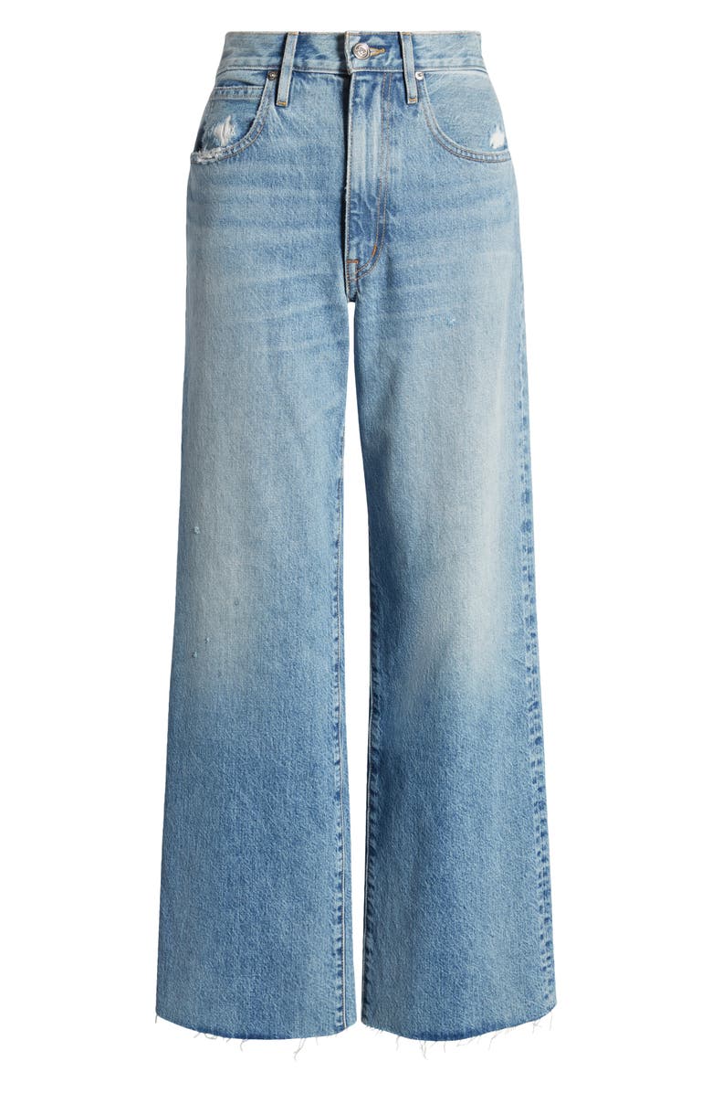 SLVRLAKE Grace Cotton Wide Leg Jeans, Alternate, color, 