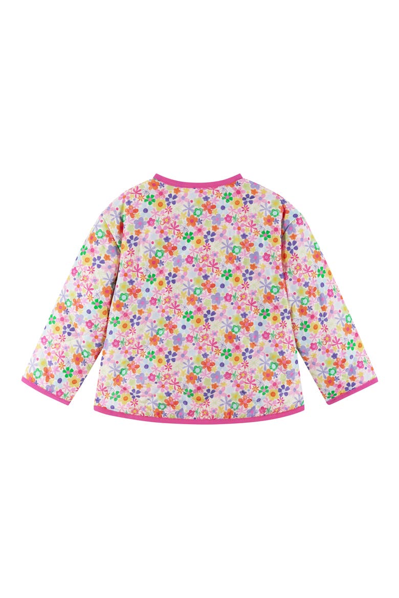 Kids' Diamond Quilt Jacket, Alternate, color, PINK FLORAL