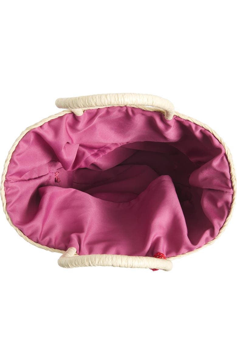 Nordstrom Color Pop Woven Tote, Alternate, color,