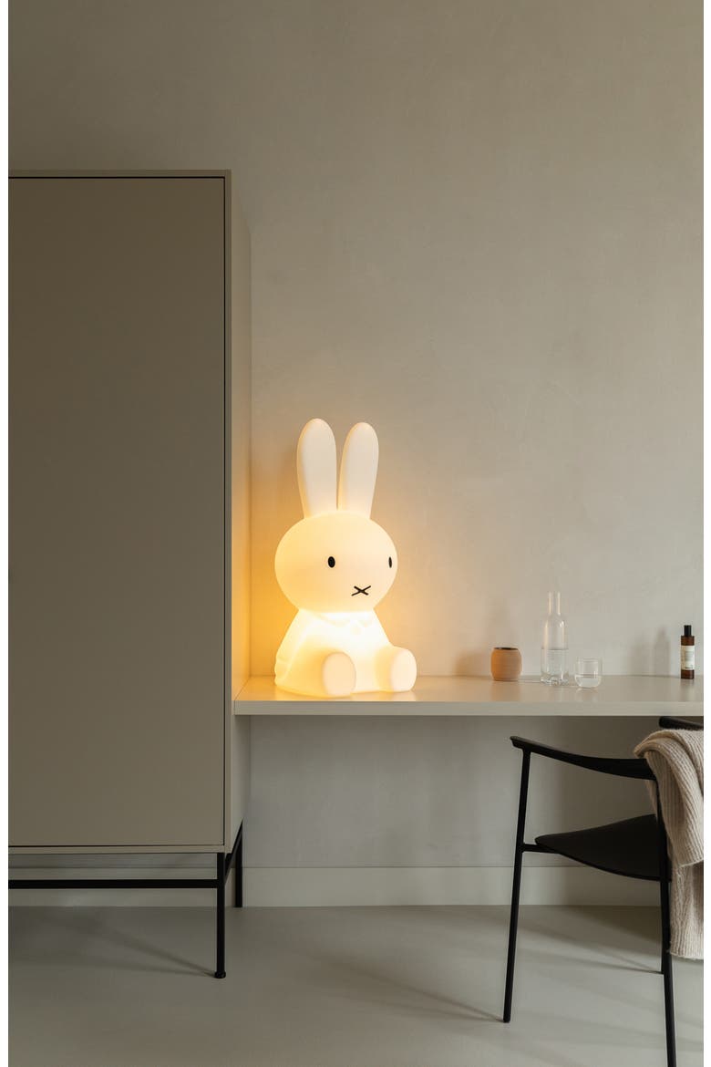 Kids' Miffy High Light Floor Lamp, Alternate, color, WHITE
