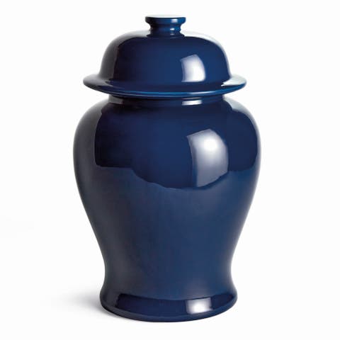 Koa Wide Ginger Jar Navy