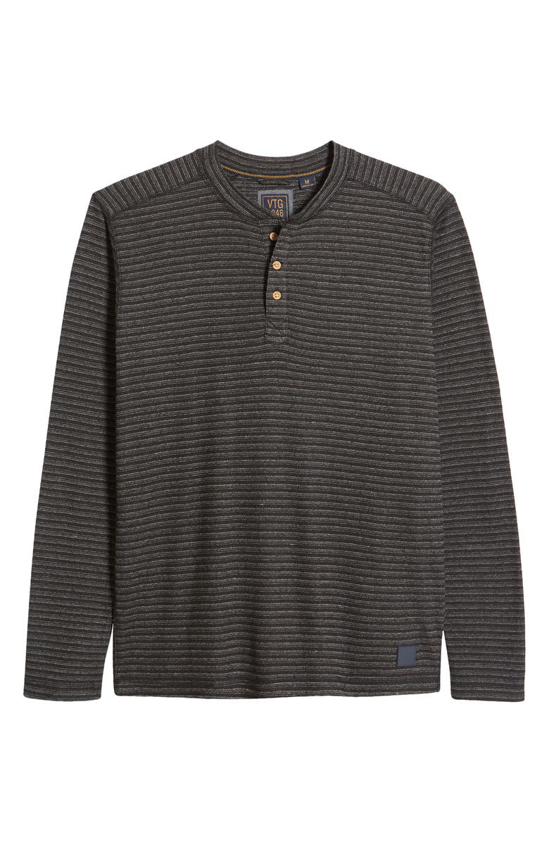 Vintage 1946 Yarn Dye Rib Long Sleeve Henley, Alternate, color, 