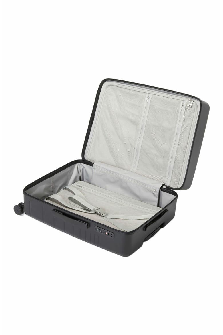 Set Wave 26 in. 4 Wheel Hardside Luggage, Alternate, color, Black Hardside