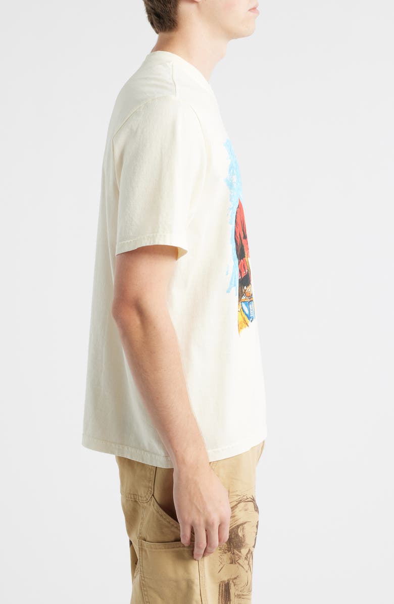 ONE OF THESE DAYS Heaven Can Wait Graphic T-Shirt, Alternate, color, Bone