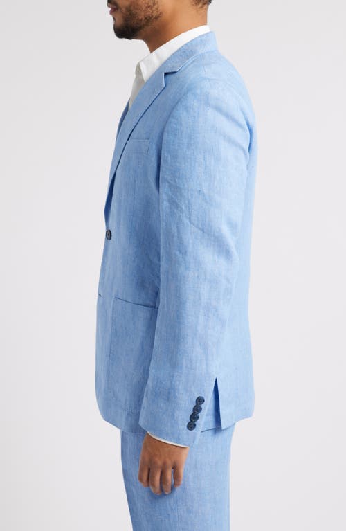 NORDSTROM NORDSTROM HENRIK TRIM FIT SOLID ITALIAN LINEN SUIT SEPARATE JACKET