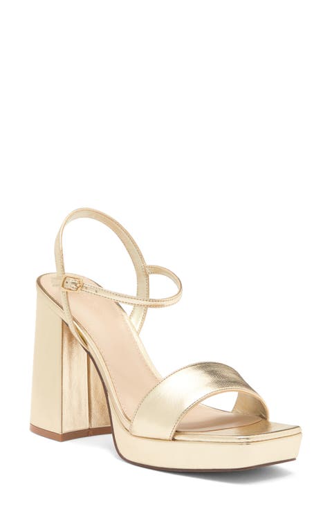 Noella Ankle Strap Platform Sandal (Women)