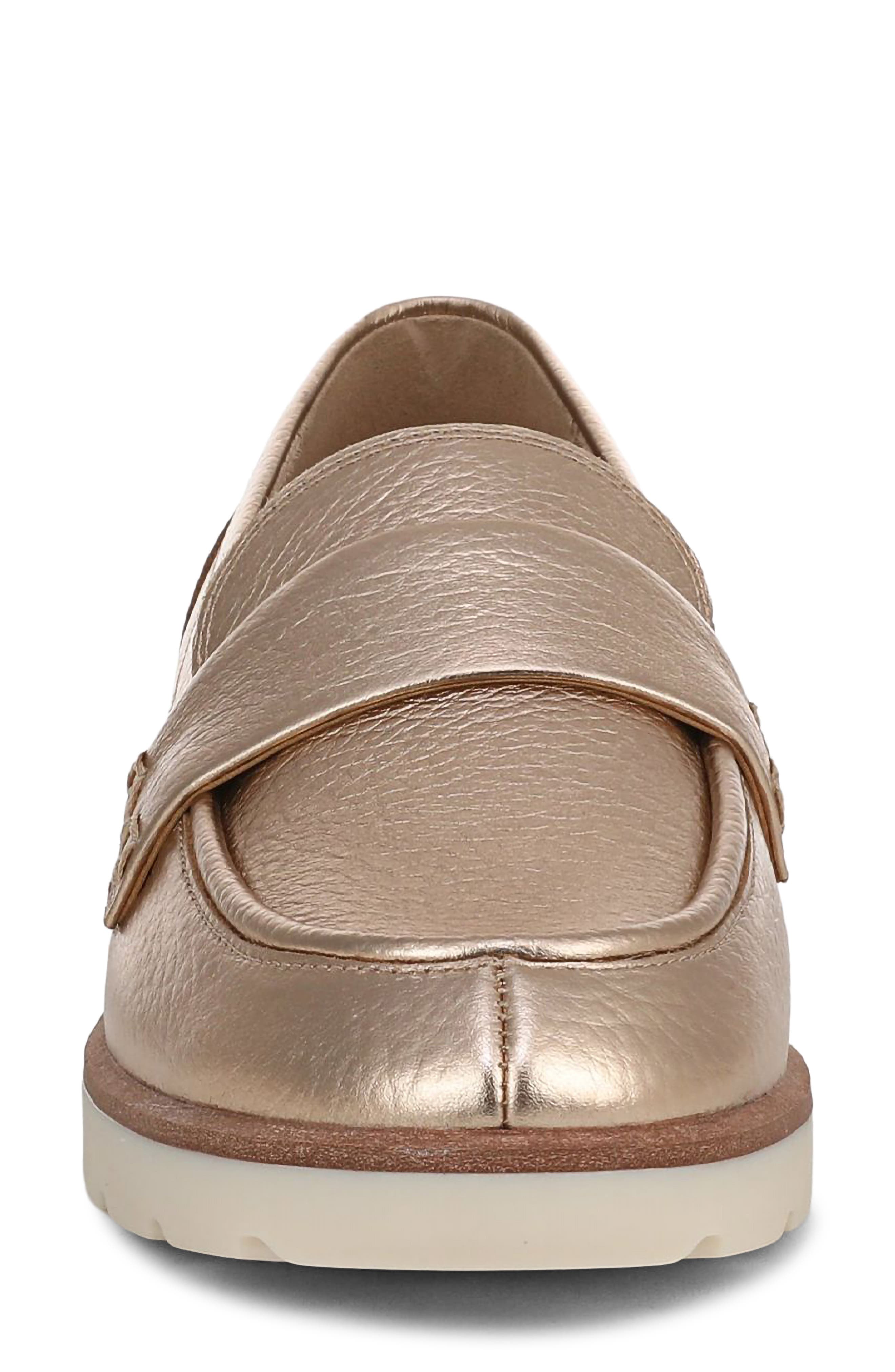 Cleo Loafer, Alternate, color, BRONZE