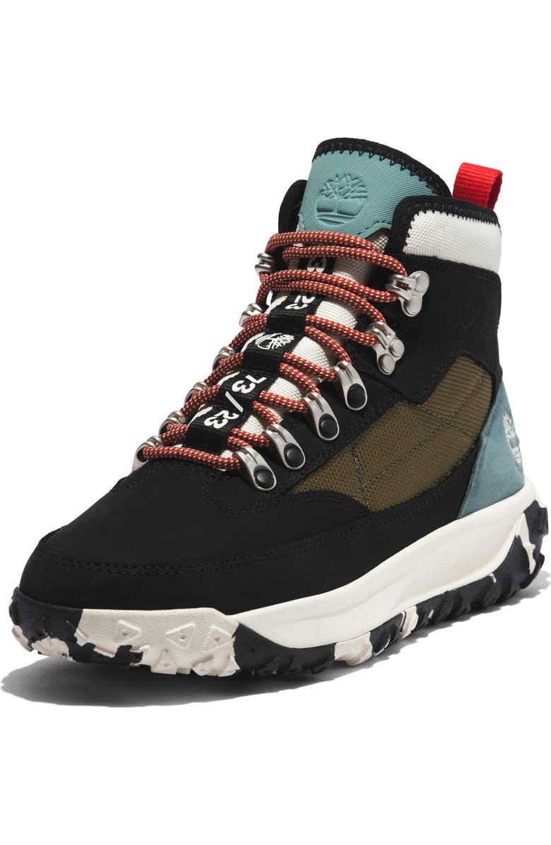 Timberland Greenstride<sup>™</sup> Motion 6 Mid Waterproof Hiking Boot, Main, color,