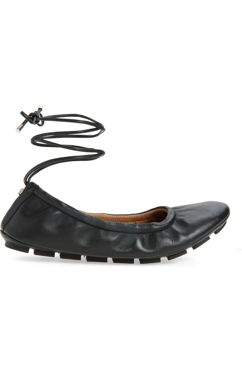 BOSS Roxanne Ballerina Flat, Alternate, color, Black