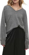 Favorite Daughter The Ryann V-Neck Cashmere Sweater
