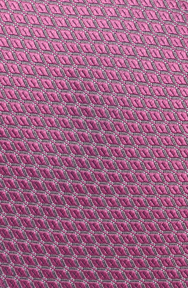 Nordstrom Holder Neat Silk Jacquard Tie, Alternate, color, Berry