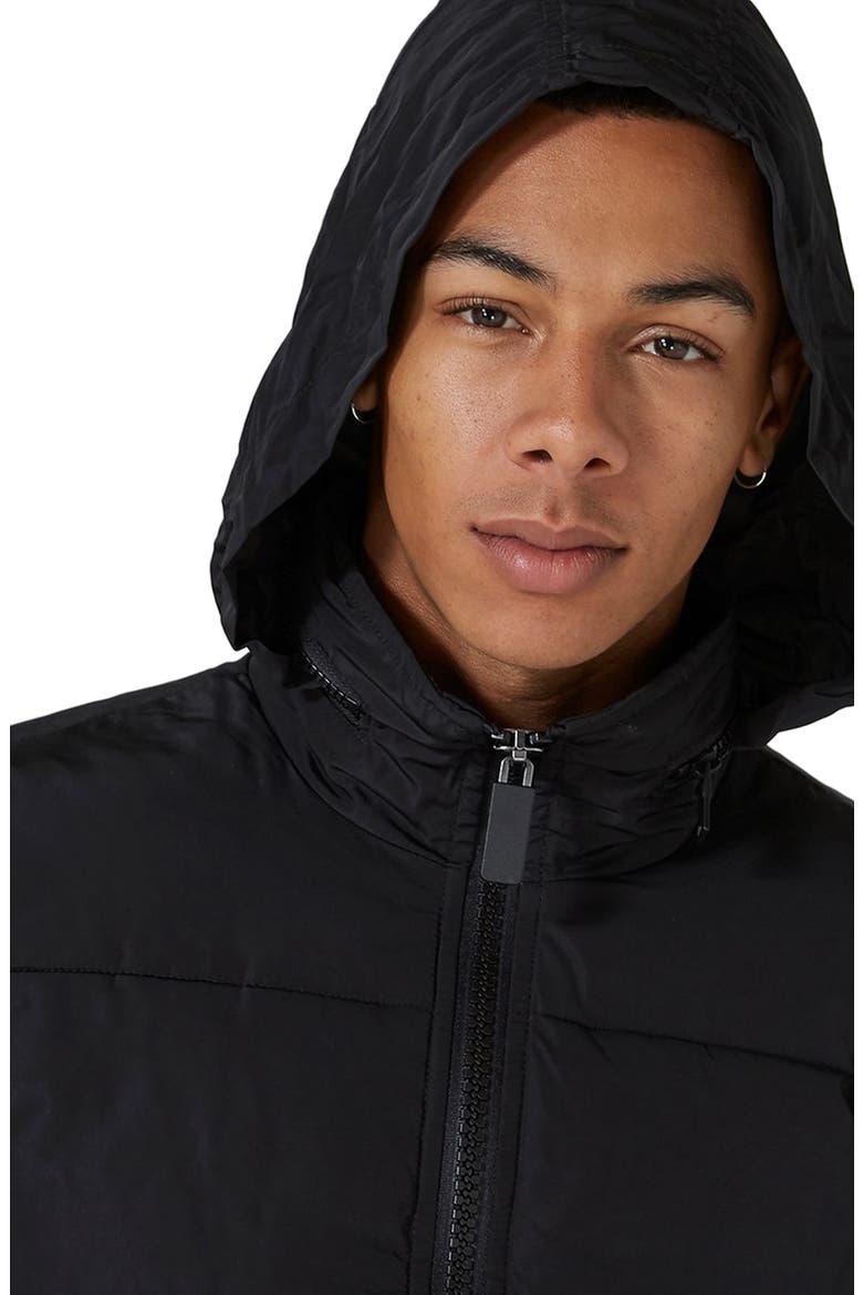 Rex Puffer Jacket, Alternate, color, BLACK