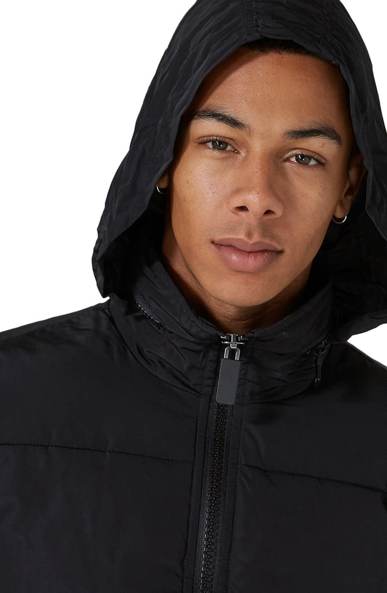 Topman Rex Puffer Jacket, Alternate, color,