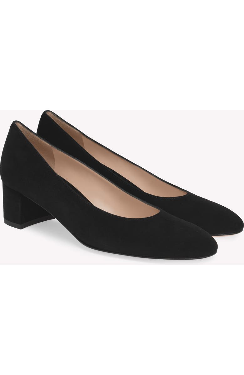 Gianvito Rossi Ryan 45 Pump, Alternate, color, Black Suede Leather