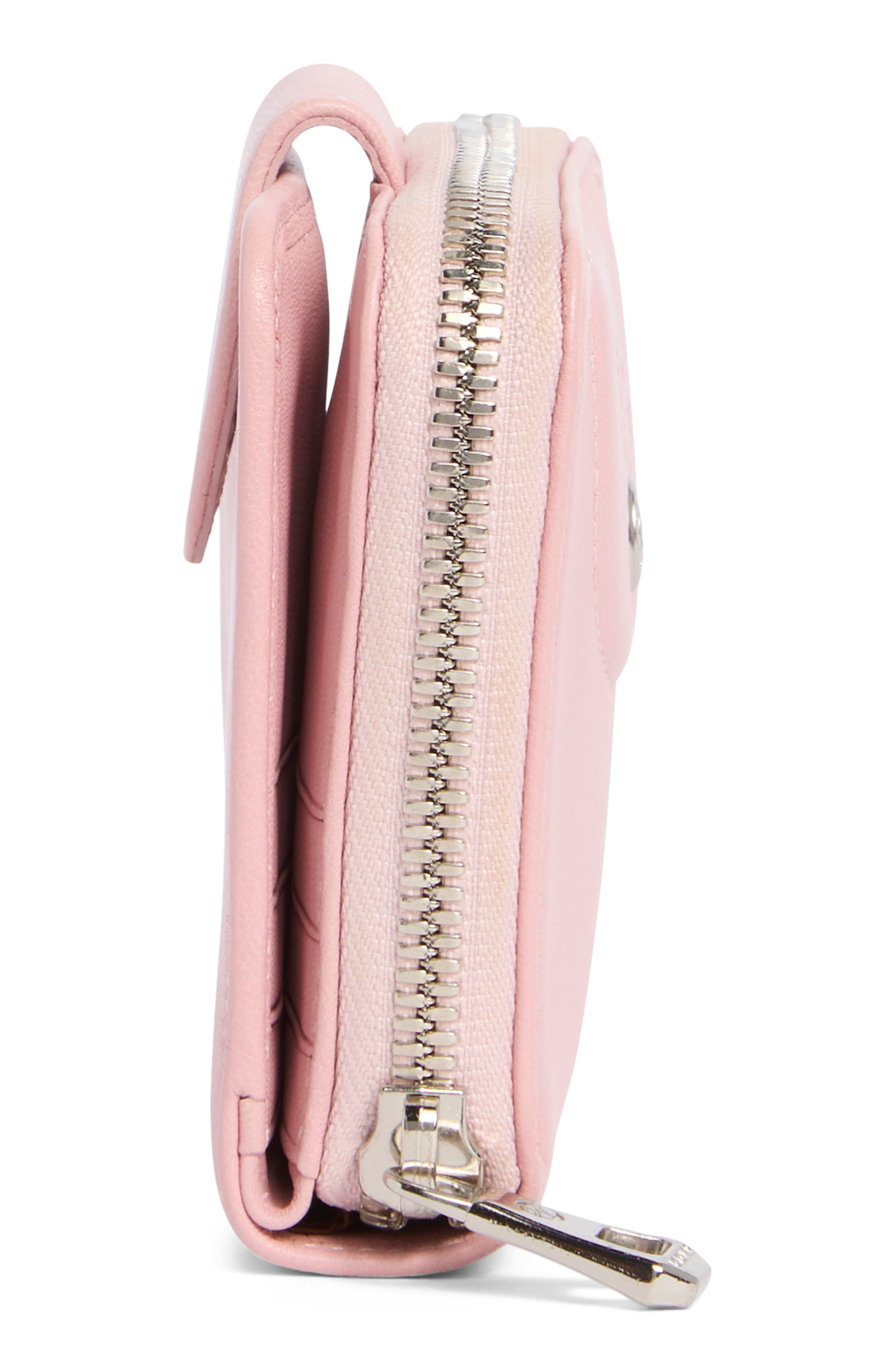 Longchamp Le Pliage Cuir Small Wallet, Alternate, color, Girl