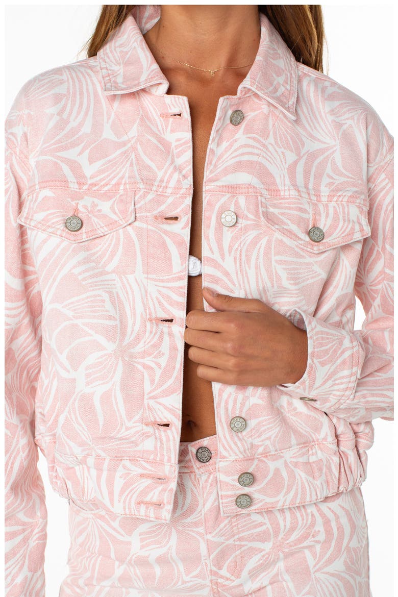 Up to Putty Denim Jacket, Alternate, color, MUREX SHL