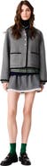 maje Short double-faced coat