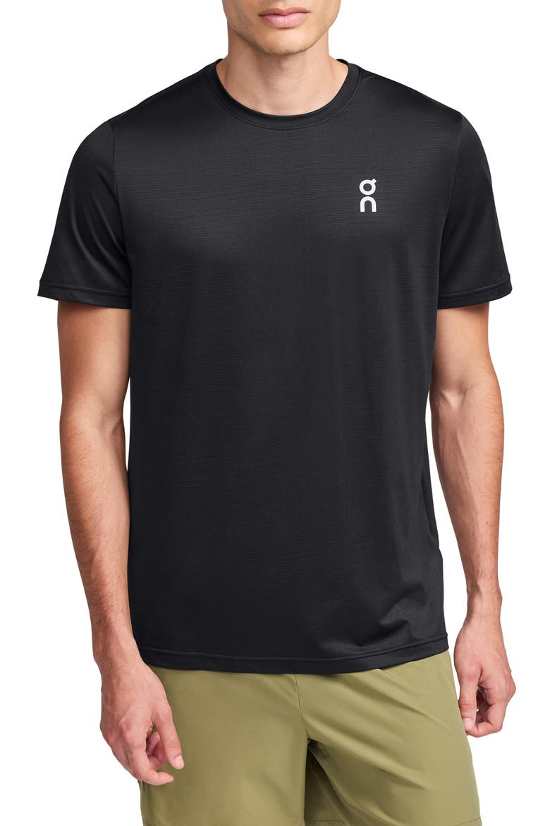 Core-T Running T-Shirt, Main, color, BLACK
