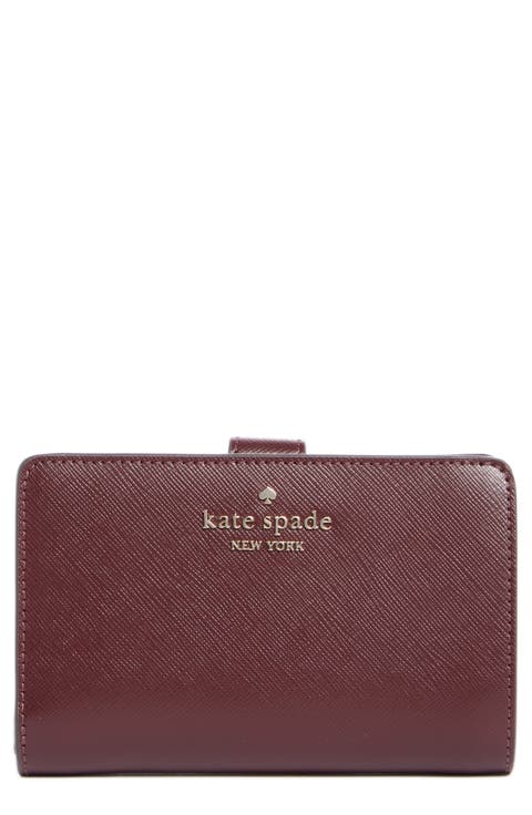 staci medium bifold leather wallet