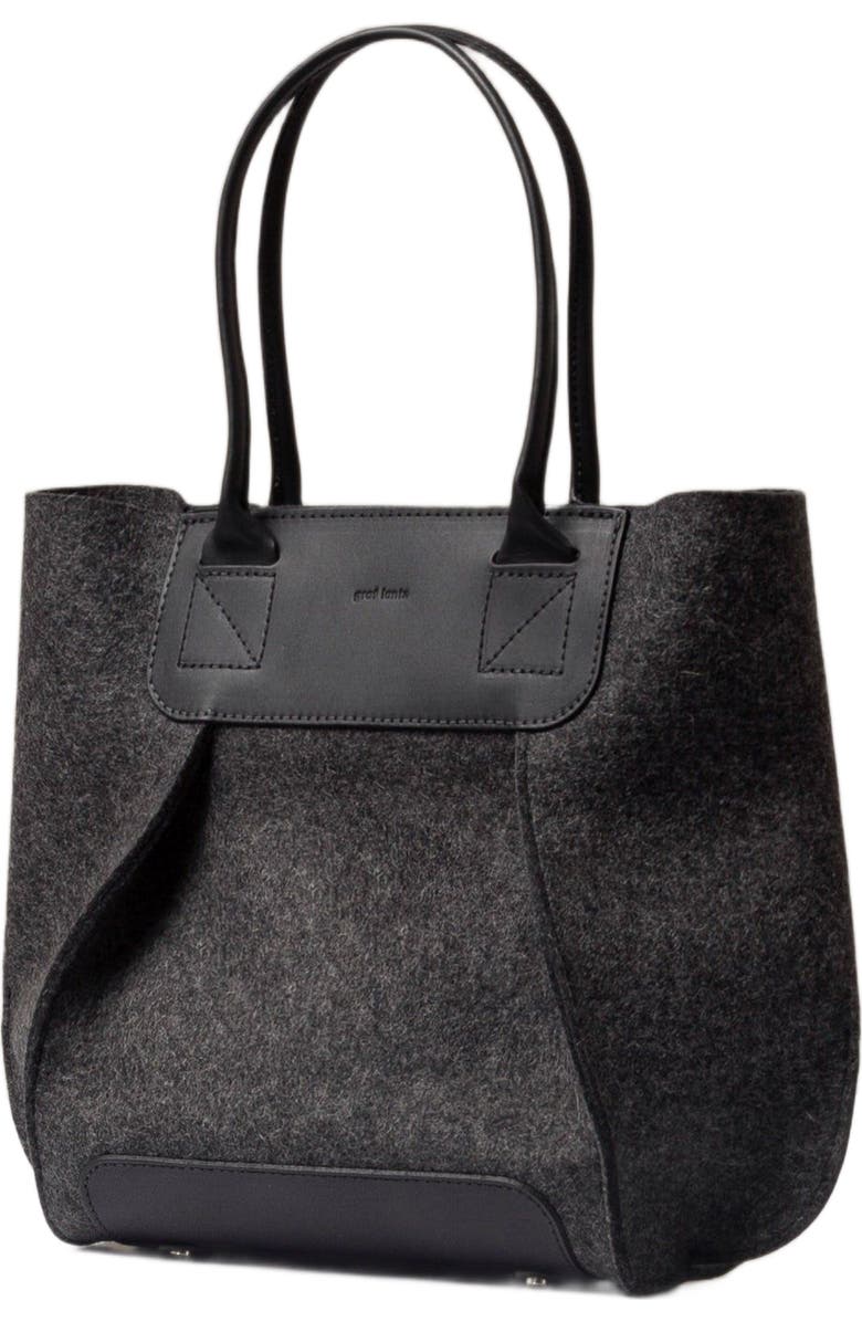 Graf Lantz Frankie Merino Wool Midi, Main, color, Charcoal Black