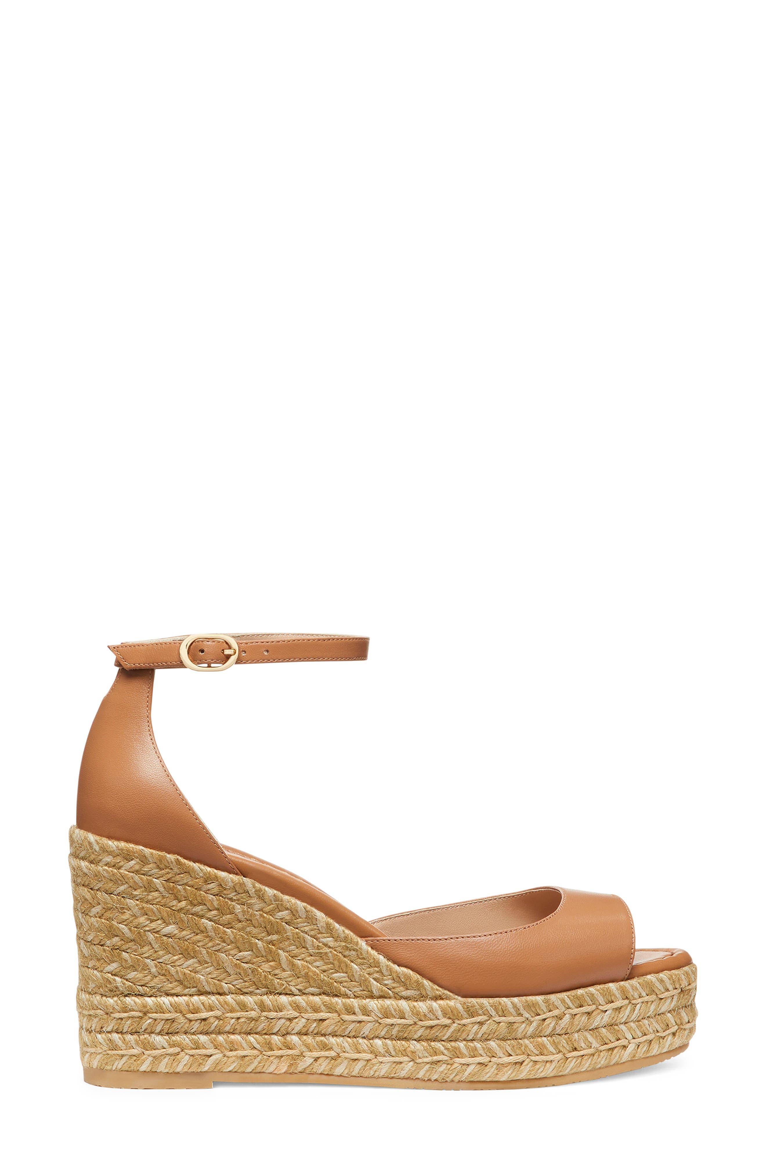 Stuart Weitzman Nudistia Espadrille Wedge Sandal, Alternate, color, 