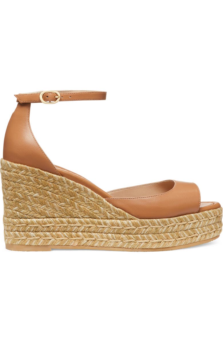 Stuart Weitzman Nudistia Espadrille Wedge Sandal, Alternate, color,