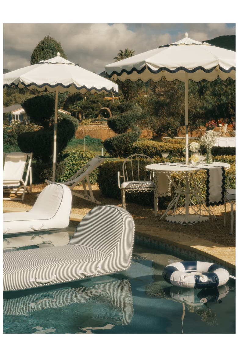 The Classic Pool Float, Alternate, color, BOATHOUSE NAVY