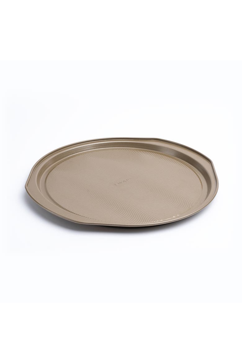 14-Inch Steel Nonstick Pizza Pan, Alternate, color, Brown