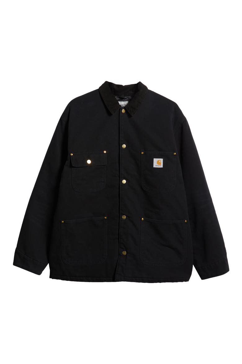 Chore Coat, Alternate, color, BLACK / BLACK AGED