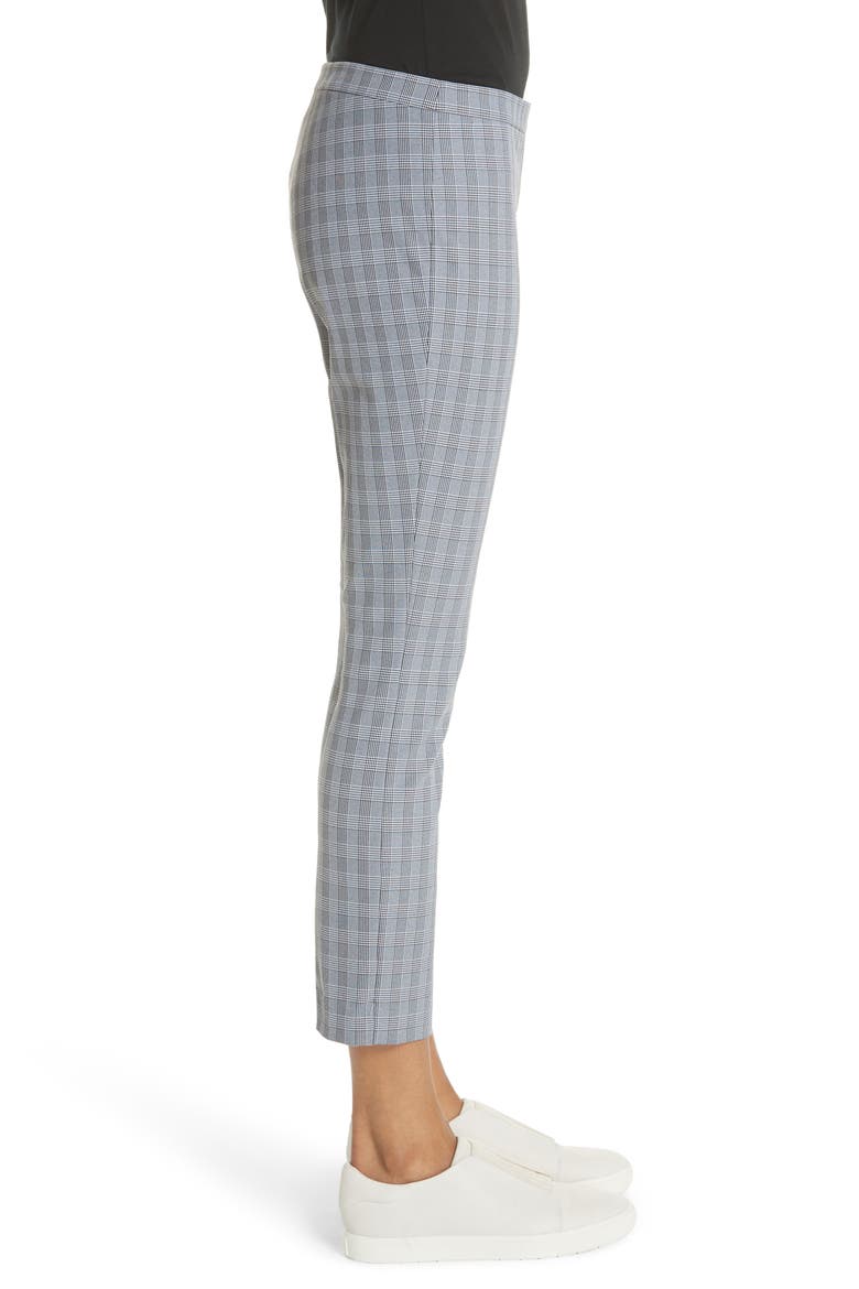 Classic Check Skinny Pants, Alternate, color, BLACK/ WHITE